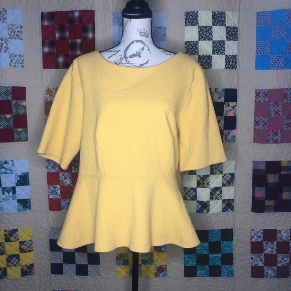 Monroe & Main Tops - Monroe & Main Peplum Size 2X